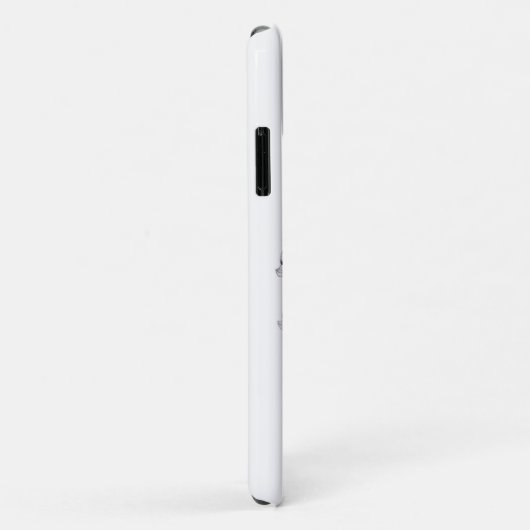 Coques Case-Mate iPhone Fleurs Bellops personnalisées (Dos/Droite)