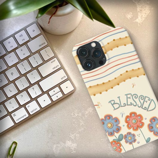 Coques Case-Mate iPhone Fleurs Bienheureuses Whimsical Cute Inspirivity