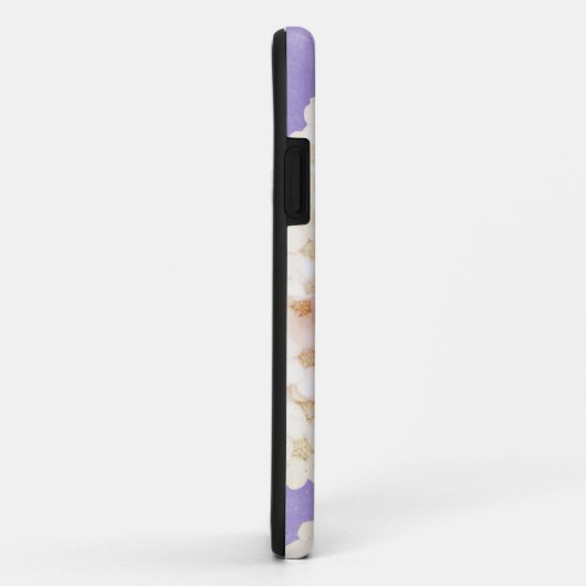 Coques Case-Mate iPhone fleurs blanches (Dos/Droite)