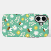 Coques Case-Mate iPhone Fleurs blanches, boîtiers Otterbox iPhone 16 motif (Verso (horizontal))