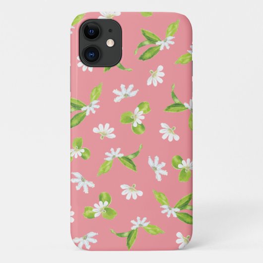 Coques Case-Mate iPhone Fleurs blanches de naupaka hawaïen (Dos)