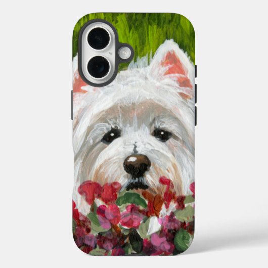 Coques Case-Mate iPhone Fleurs blanches et roses (Verso)