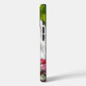 Coques Case-Mate iPhone Fleurs blanches et roses (Verso / Gauche)
