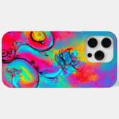 Coques Case-Mate iPhone FLEURS BLANCHES, FLEUVES Florales Bleues Jaunes Ro (Verso (horizontal))