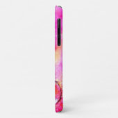 Coques Case-Mate iPhone FLEURS BLANCHES, FLEUVES Florales Violettes Rose J (Dos/Gauche)