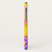 Coques Case-Mate iPhone FLEURS BLANCHES, FLEUVES Florales Violettes Rose J (Dos/Gauche)
