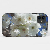 Coques Case-Mate iPhone Fleurs blanches I Poirier ornemental (Dos (Horizontal))