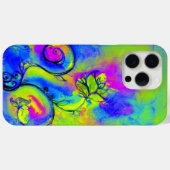 Coques Case-Mate iPhone FLEURS BLANCHES rose jaune vert violet (Verso (horizontal))