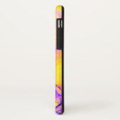 Coques Case-Mate iPhone FLEURS BLANCHES rose jaune violet (Dos/Gauche)