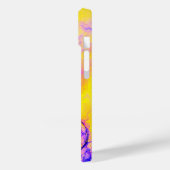 Coques Case-Mate iPhone FLEURS BLANCHES rose jaune violet (Verso / Gauche)