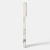 Coques Case-Mate iPhone Fleurs Bleu Marine (Verso / Droite)