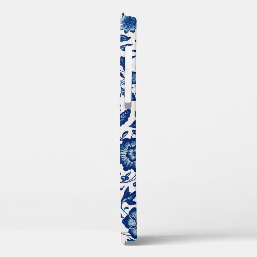 Coques Case-Mate iPhone Fleurs bleues (Verso / Gauche)