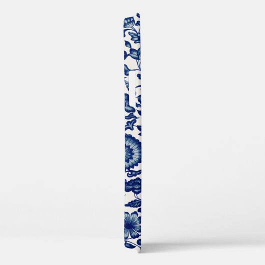 Coques Case-Mate iPhone Fleurs bleues (Verso / Droite)