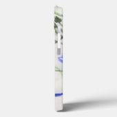 Coques Case-Mate iPhone Fleurs bleues (Verso / Gauche)
