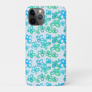 Case-Mate iPhone Case Fleurs bleues