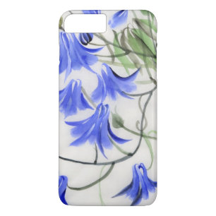 Case-Mate iPhone Case Fleurs bleues