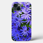 Coques Case-Mate iPhone Fleurs bleues à la marguerite Nature Photographie (Verso)