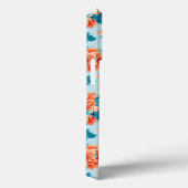 Coques Case-Mate iPhone Fleurs bleues et orange : la nature éblouissante (Verso / Droite)