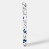 Coques Case-Mate iPhone Fleurs bleues Indigo (Verso / Gauche)