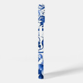 Coques Case-Mate iPhone Fleurs bleues Indigo (Verso / Droite)