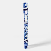 Coques Case-Mate iPhone Fleurs bleues Indigo (Verso / Gauche)