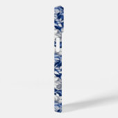 Coques Case-Mate iPhone Fleurs bleues Indigo (Verso / Droite)
