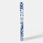 Coques Case-Mate iPhone Fleurs bleues Indigo (Verso / Gauche)