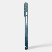 Coques Case-Mate iPhone Fleurs Bleues & Nuages  (Verso / Gauche)