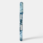 Coques Case-Mate iPhone Fleurs Bleues & Nuages  (Verso / Droite)