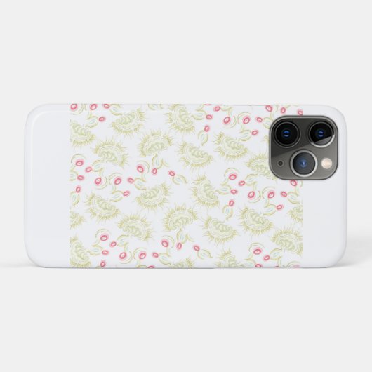 Coques Case-Mate iPhone Fleurs cactus (Dos (Horizontal))
