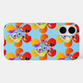 Coques Case-Mate iPhone Fleurs cardiaques (Verso (horizontal))