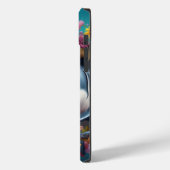 Coques Case-Mate iPhone Fleurs Casquettes Imaginaires de requin mignons (Verso / Gauche)
