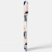 Coques Case-Mate iPhone Fleurs Chic Bleu Rose (Verso / Droite)