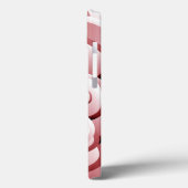Coques Case-Mate iPhone Fleurs Chrome - Coque-coque iphone en caoutchouc (Verso / Gauche)