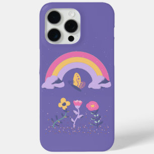 Coque iPhone 15 Pro Max Fleurs Cloud Arc-en-ciel