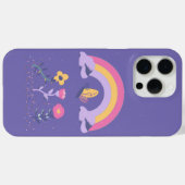 Coques Case-Mate iPhone Fleurs Cloud Arc-en-ciel (Verso (horizontal))