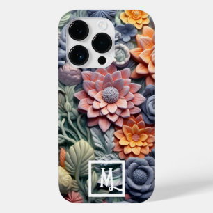 Coque Pour iPhone 14 Pro Fleurs colorées