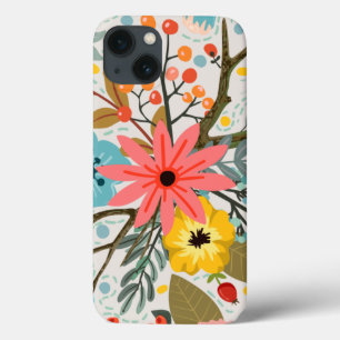 Case-Mate iPhone Case Fleurs colorées Aquarelle mignonne
