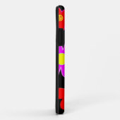 Coques Case-Mate iPhone Fleurs colorées en gras (Dos/Droite)