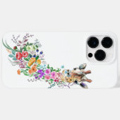 Coques Case-Mate iPhone Fleurs colorées Giraffe Peinture Printemps (Verso (horizontal))
