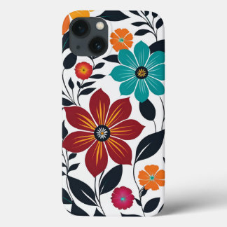 Case-Mate iPhone Case Fleurs colorées mignonne Motif d'art floral de pri