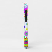 Coques Case-Mate iPhone Fleurs colorées Motif (Dos/Gauche)