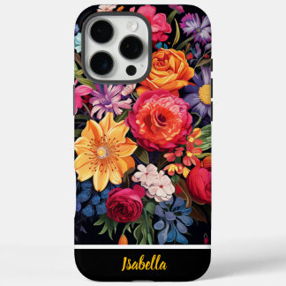 Coques iPhone 16 Pro Max Fleurs colorées pour une ambiance fraîche