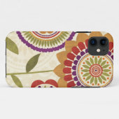 Coques Case-Mate iPhone Fleurs contemporaines d'automne (Dos (Horizontal))