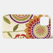 Coques Case-Mate iPhone Fleurs contemporaines d'automne (Verso (horizontal))