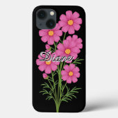 Coques Case-Mate iPhone Fleurs Cosmo Rose (Verso)