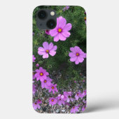 Coques Case-Mate iPhone Fleurs cosmos avec cailloux Sur un (Verso)