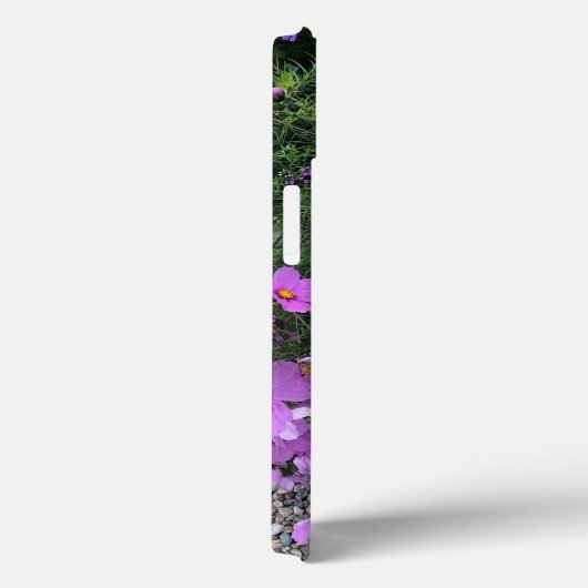Coques Case-Mate iPhone Fleurs cosmos avec cailloux Sur un (Verso / Droite)