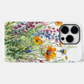 Coques Case-Mate iPhone Fleurs couleur de l'eau (Verso (horizontal))