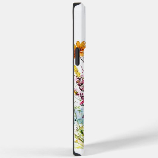 Coques Case-Mate iPhone Fleurs couleur de l'eau (Verso / Droite)